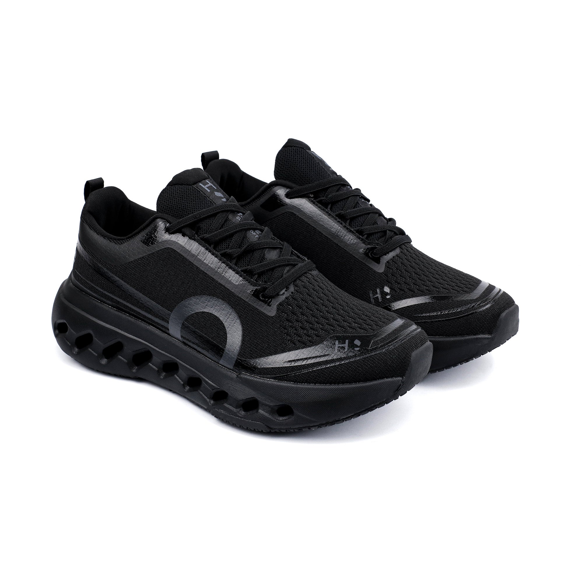 BLACK ULTRA CUSHIONING SHOES