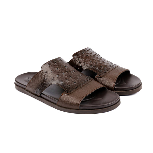 SPLIT LEATHER EVA SLIPPER