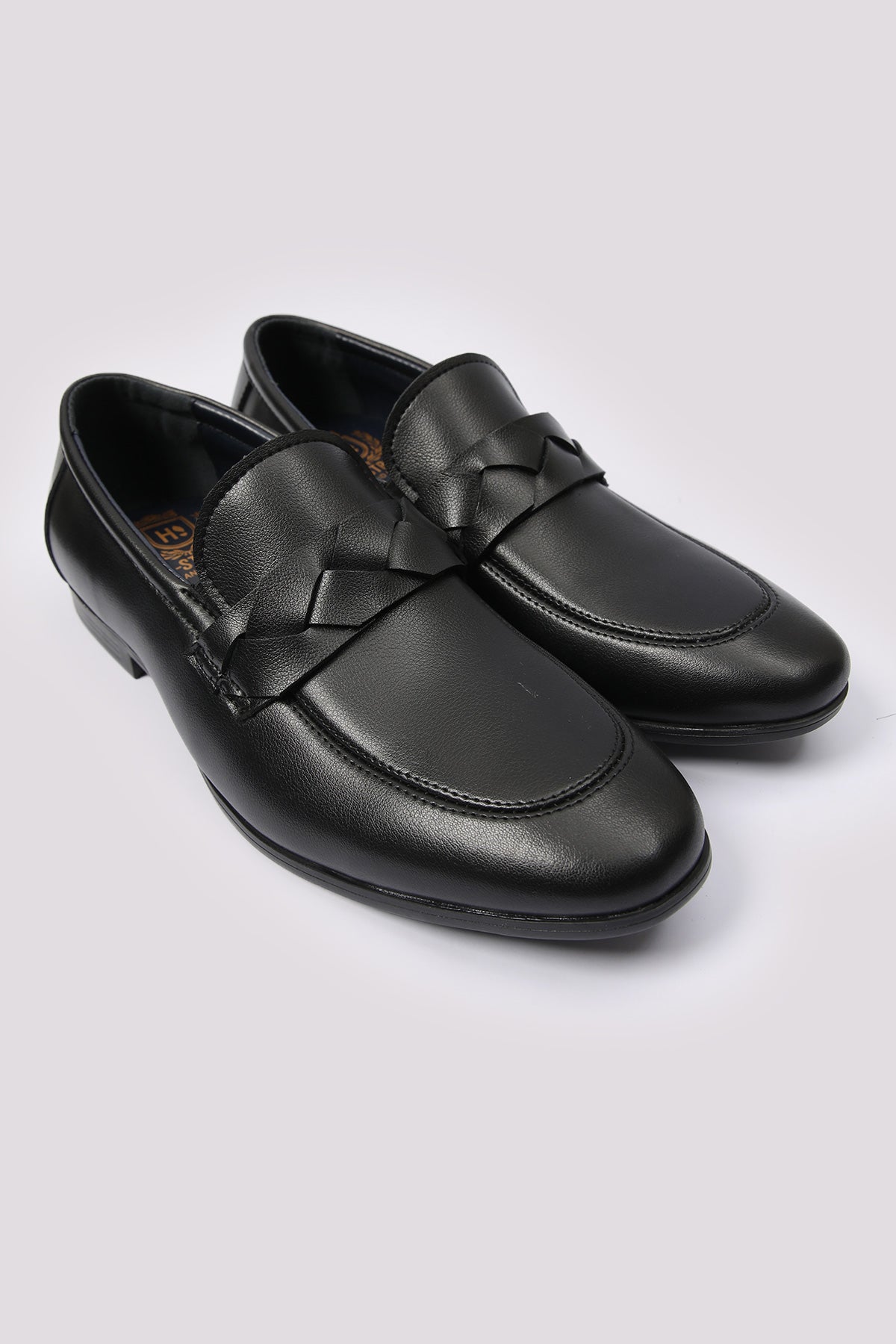 BLACK SNAFFLE LOAFER