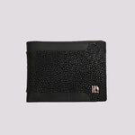 Textured Leather Wallet