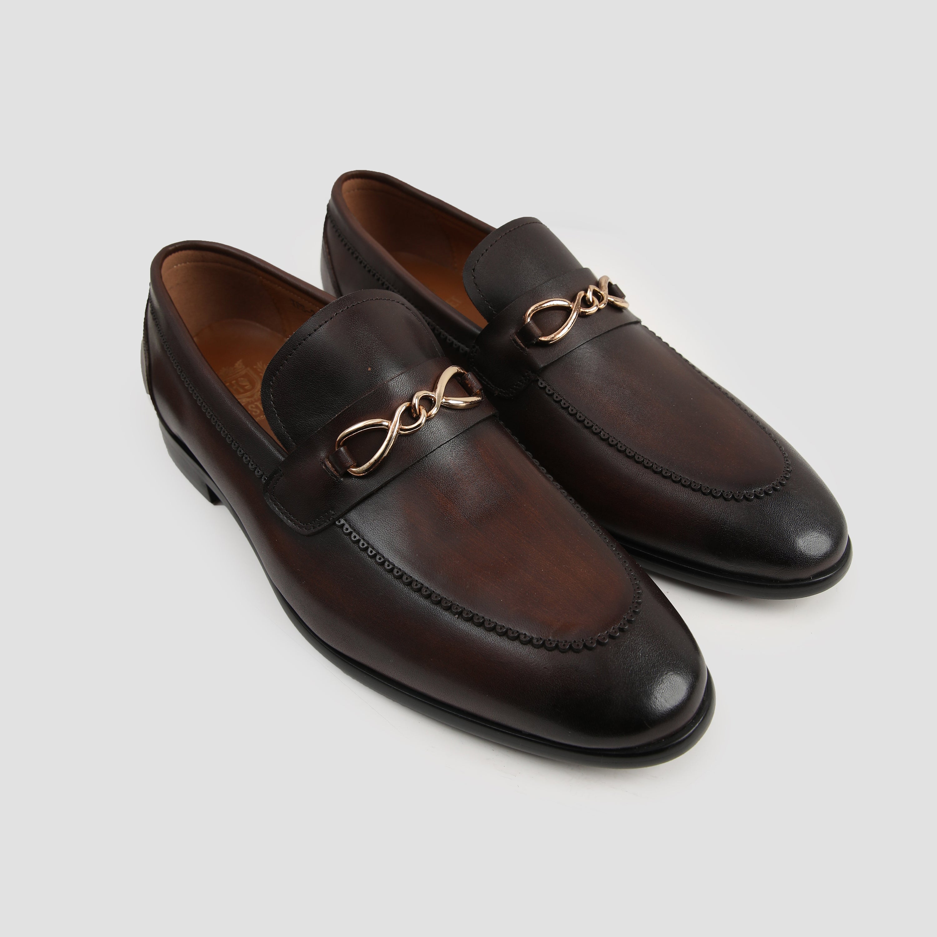 TWO TONE LEATHER FORMAL SHOES