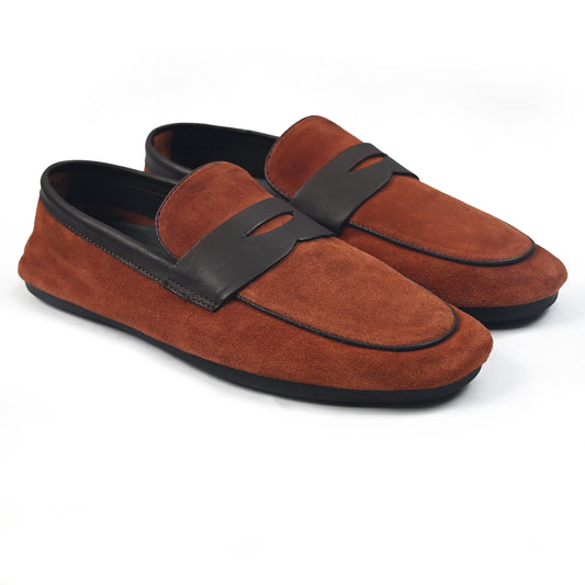 SOFT SUEDE LEATHER LOAFERS