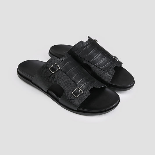 DOUBLE BUCKLE COMFORT SLIPPER