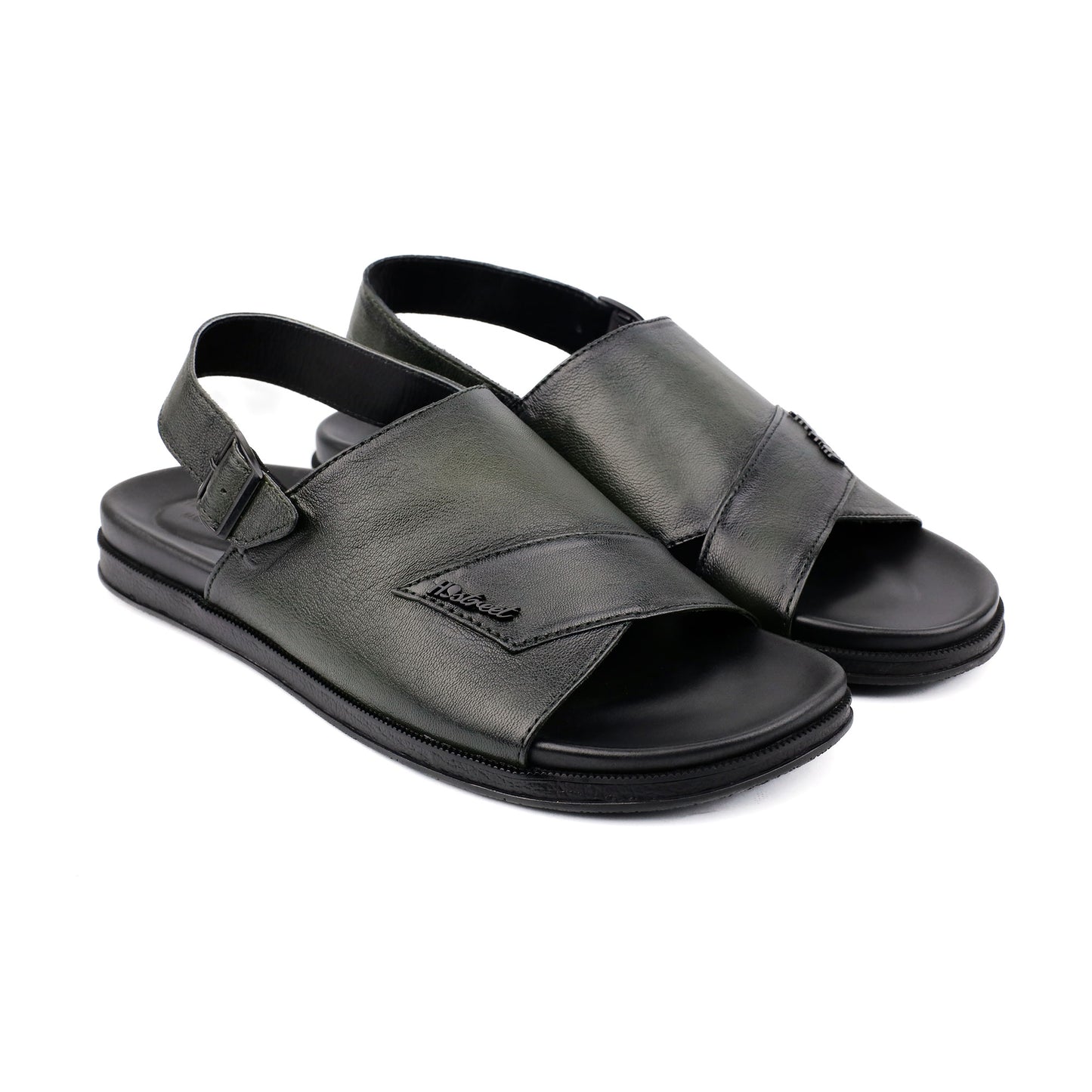 ANILINE LEATHER EVA SANDAL
