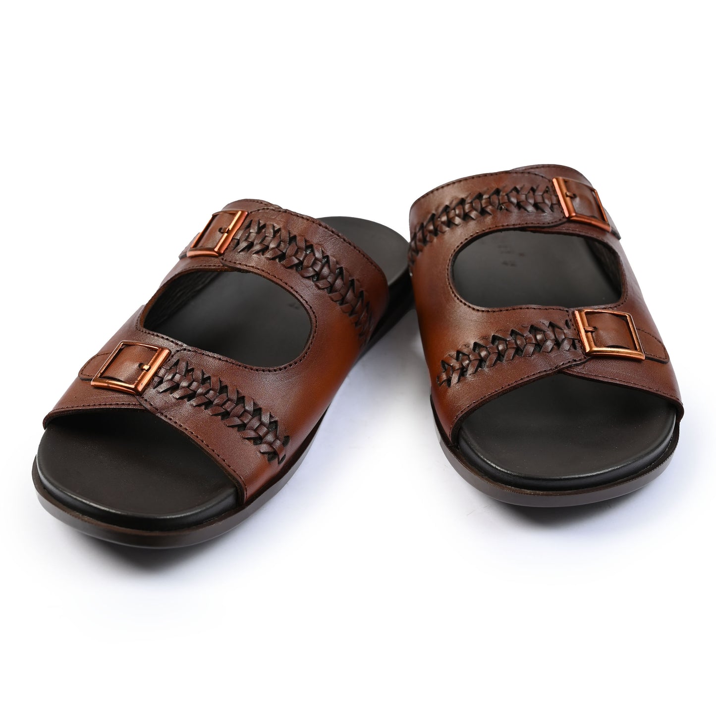 DOUBLE BUCKLE COMFY SLIPPER