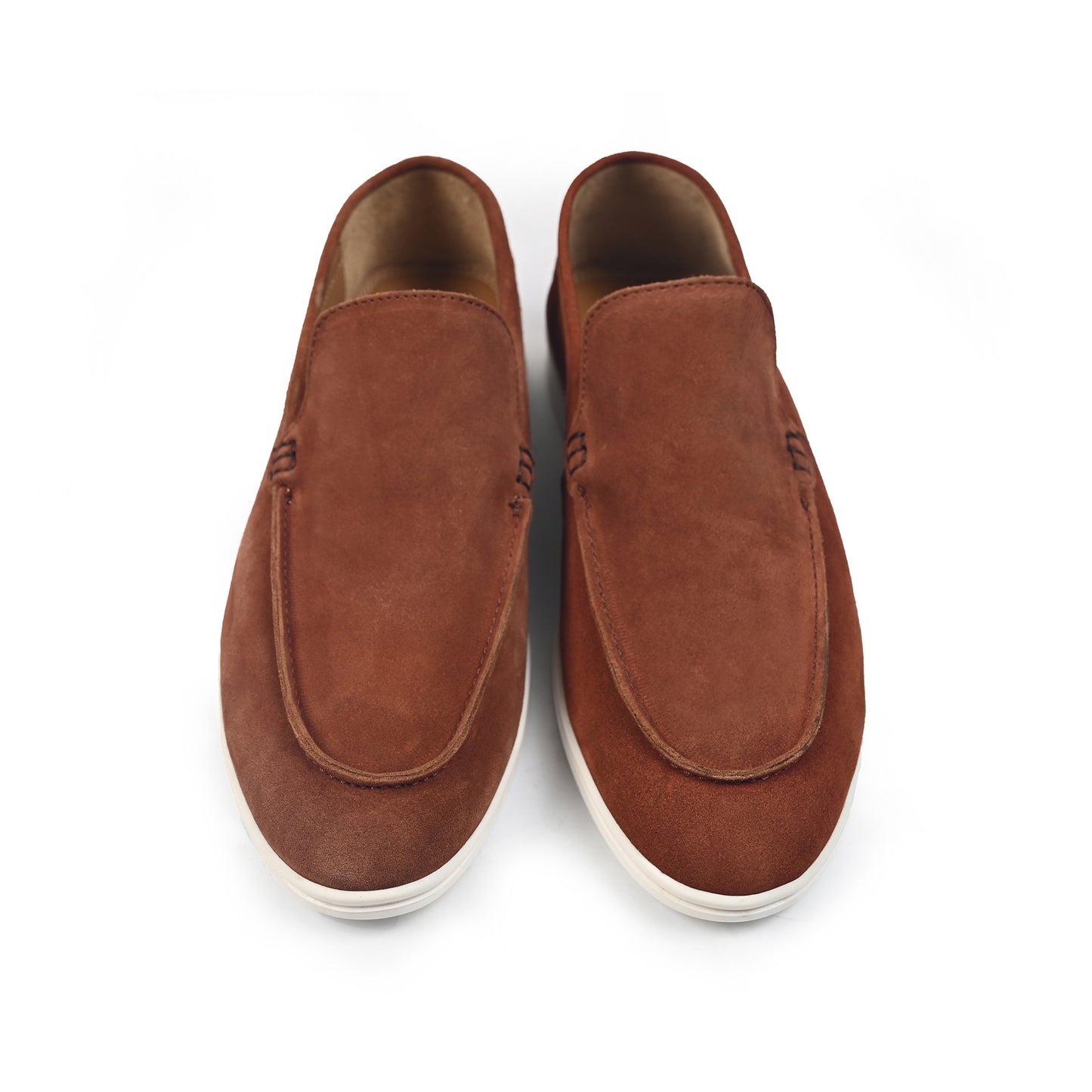 ORANGE SUEDE OLD MONEY SHOES