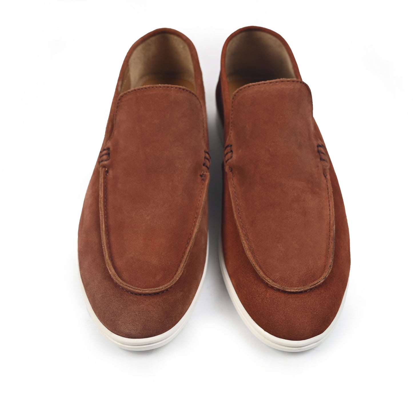 ORANGE SUEDE OLD MONEY SHOES
