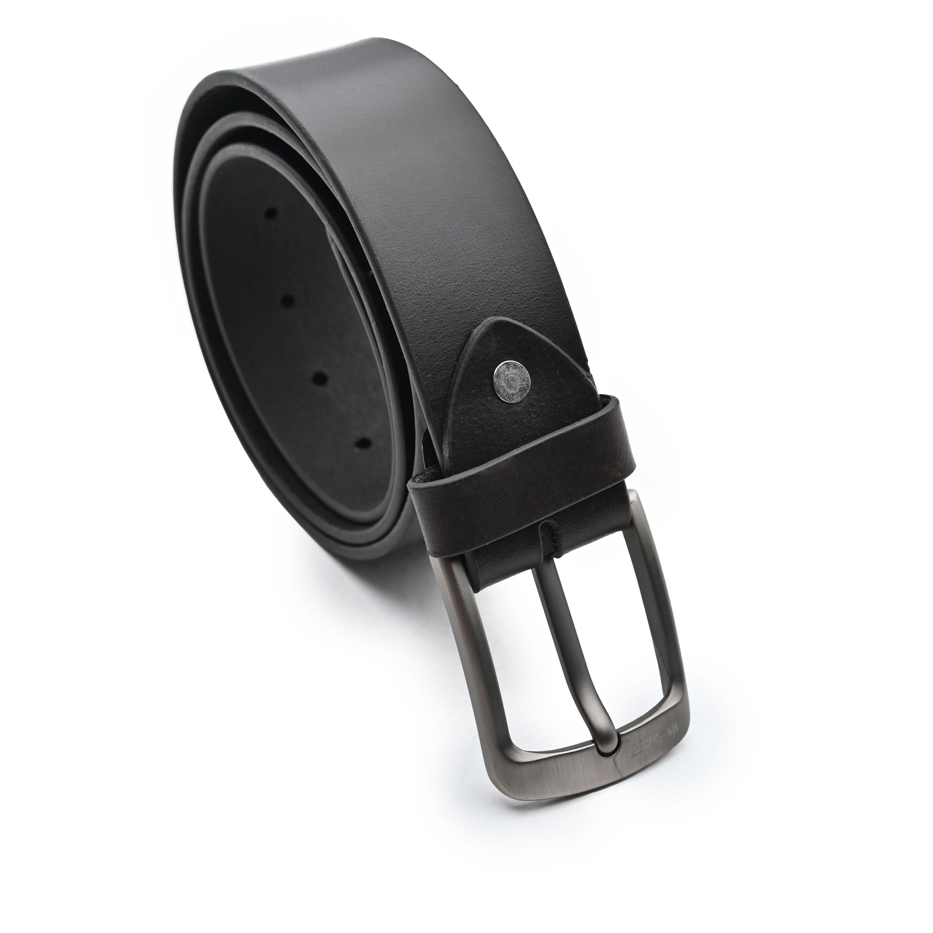 COFFEE LEATHER BELT