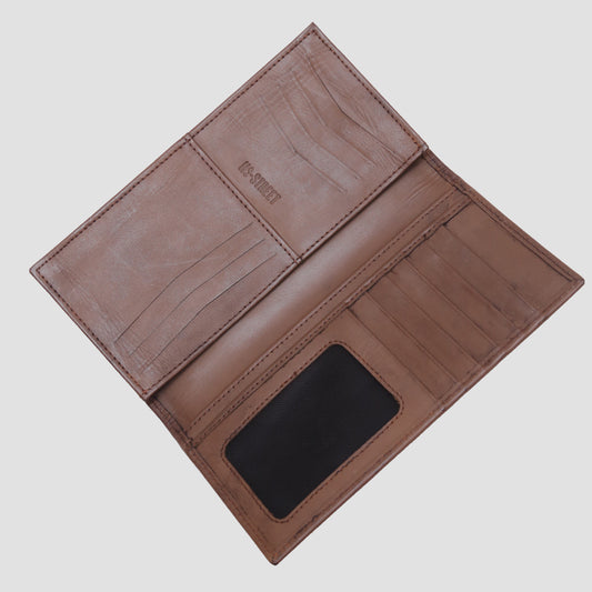 BROWN LEATHER WALLET