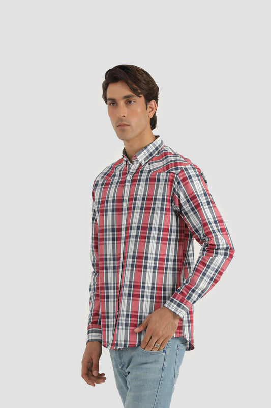 MULTI COLOR CHECKED SHIRT