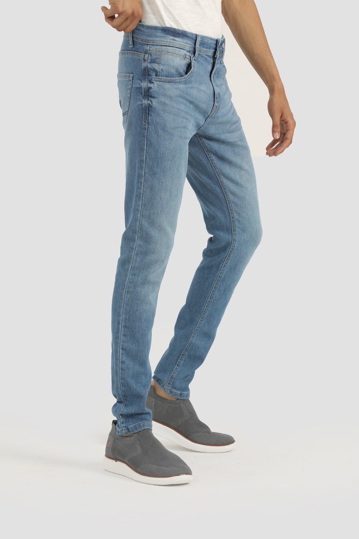 SKY BLUE SLIM FIT DENIM