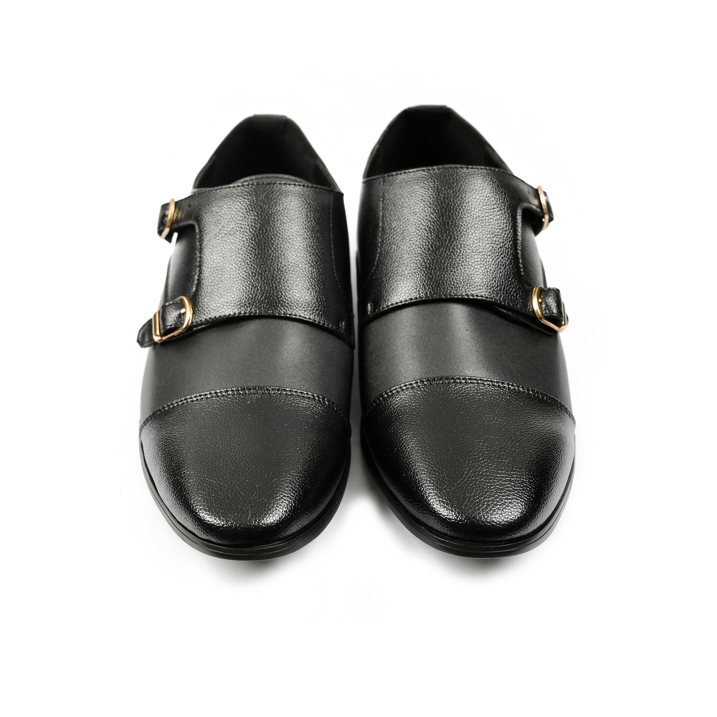 DOUBLE MONK LEARTHER SHOES