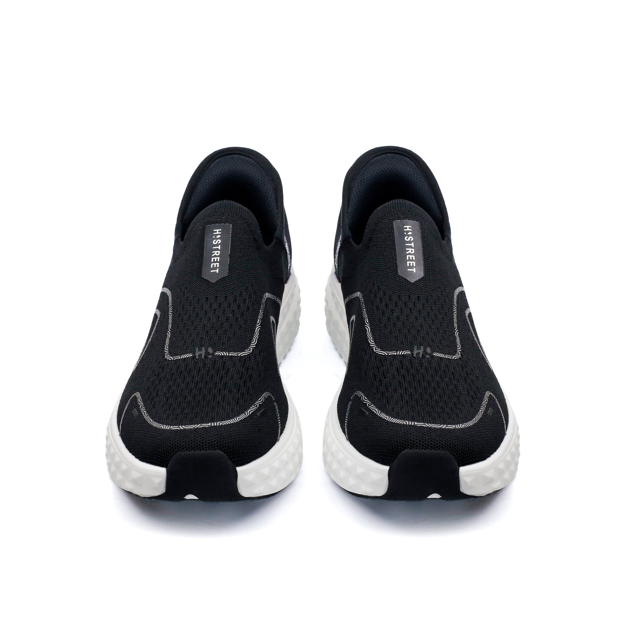 BLACK HAND FREE SHOES