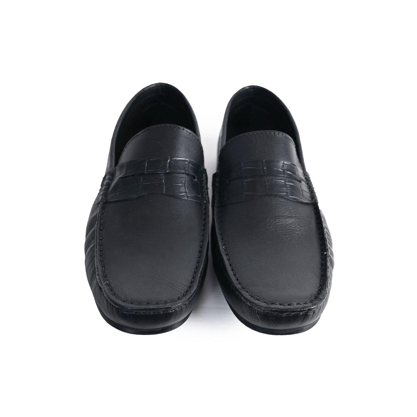 BLACK SOFT LEATHER COMFORT LOAFER