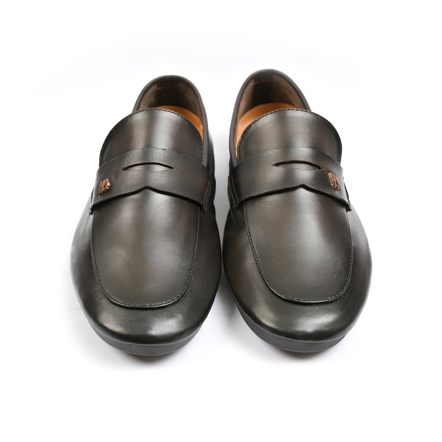 BROWN SOFT LEATHER LOAFERS