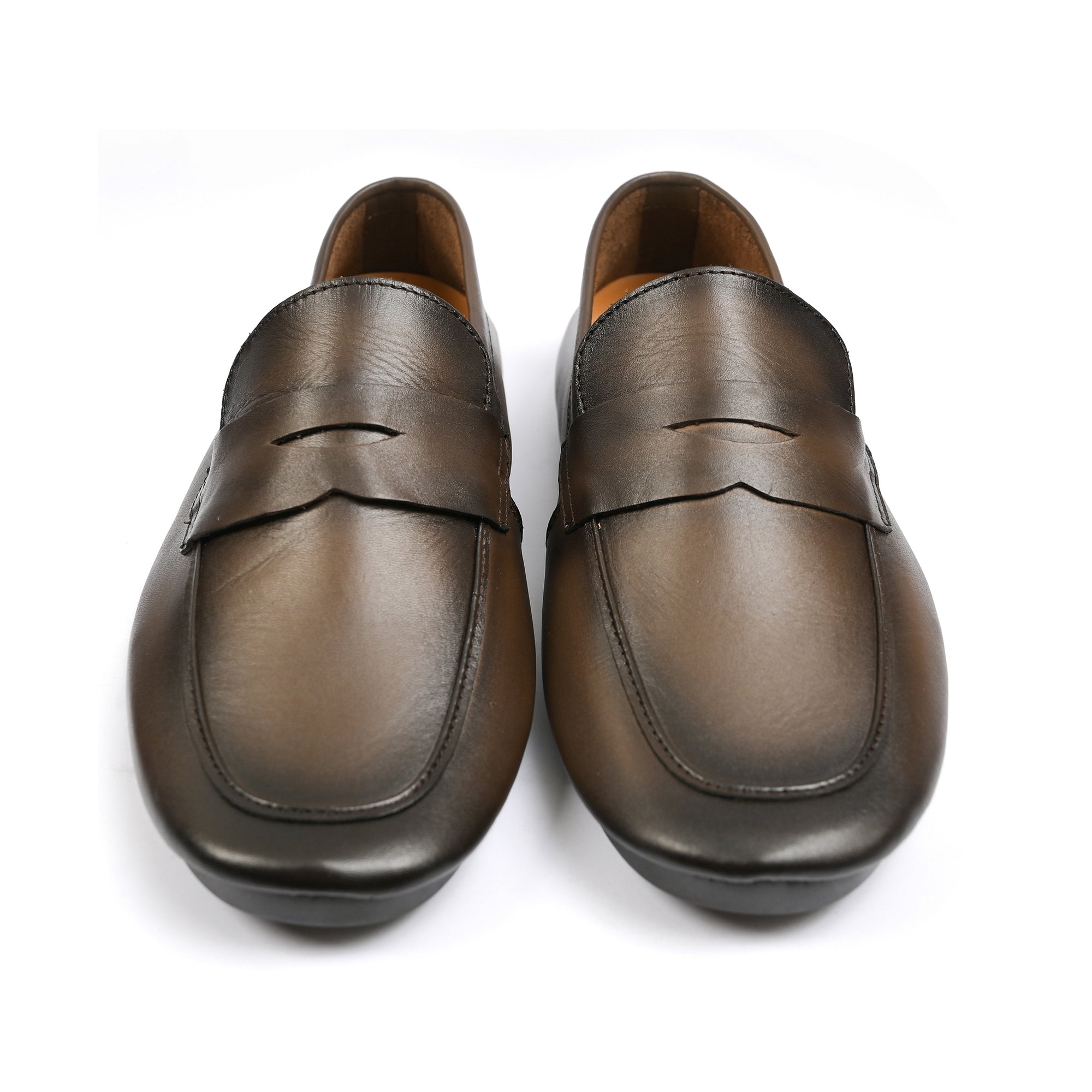 TWO TUNE LEATHER MOCCASIN