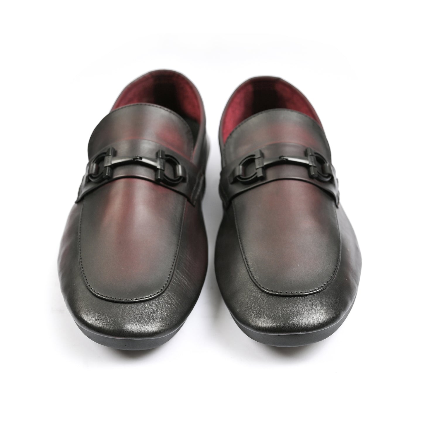 MAROON SOFT LEATHER SHOES