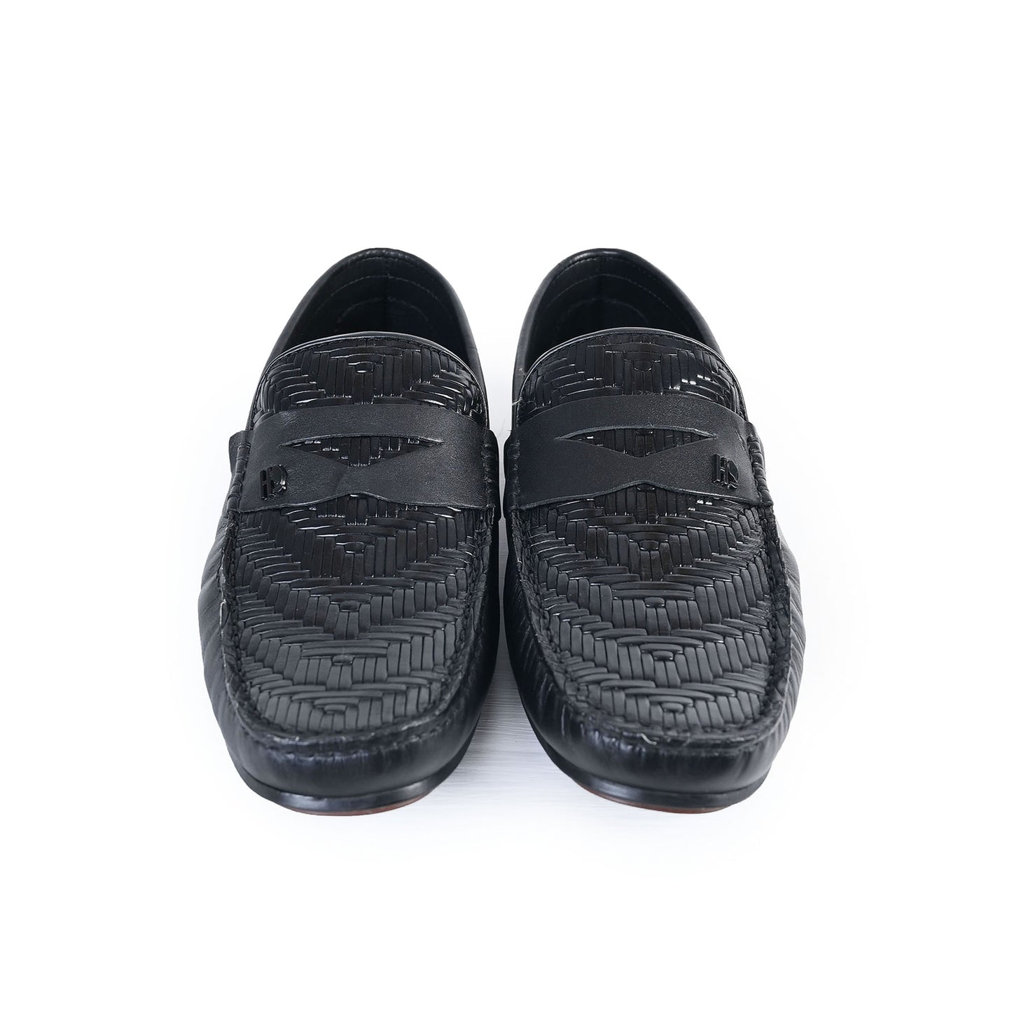 BRAIDED LEATHER MOCCASINS