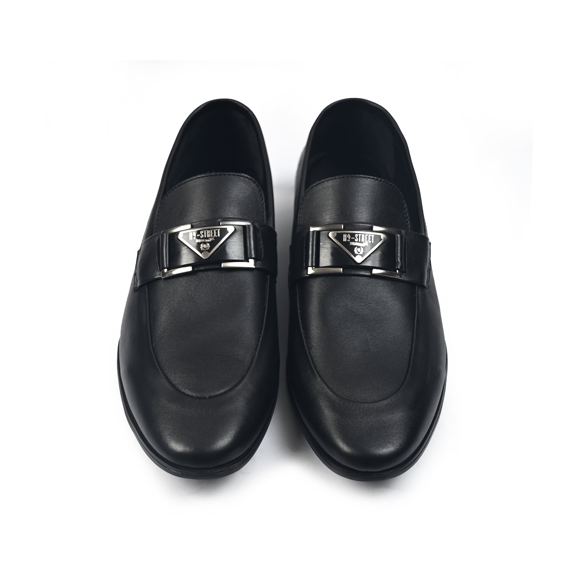BLACK ANILINE LEATHER SHOES