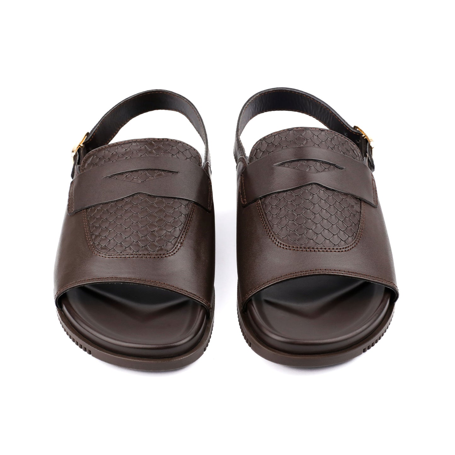SPLIT LEATHER EVA SANDAL