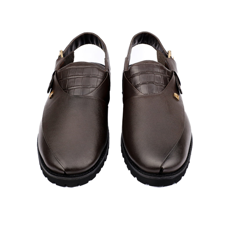SPLIT LEATHER COMFORT SANDAL