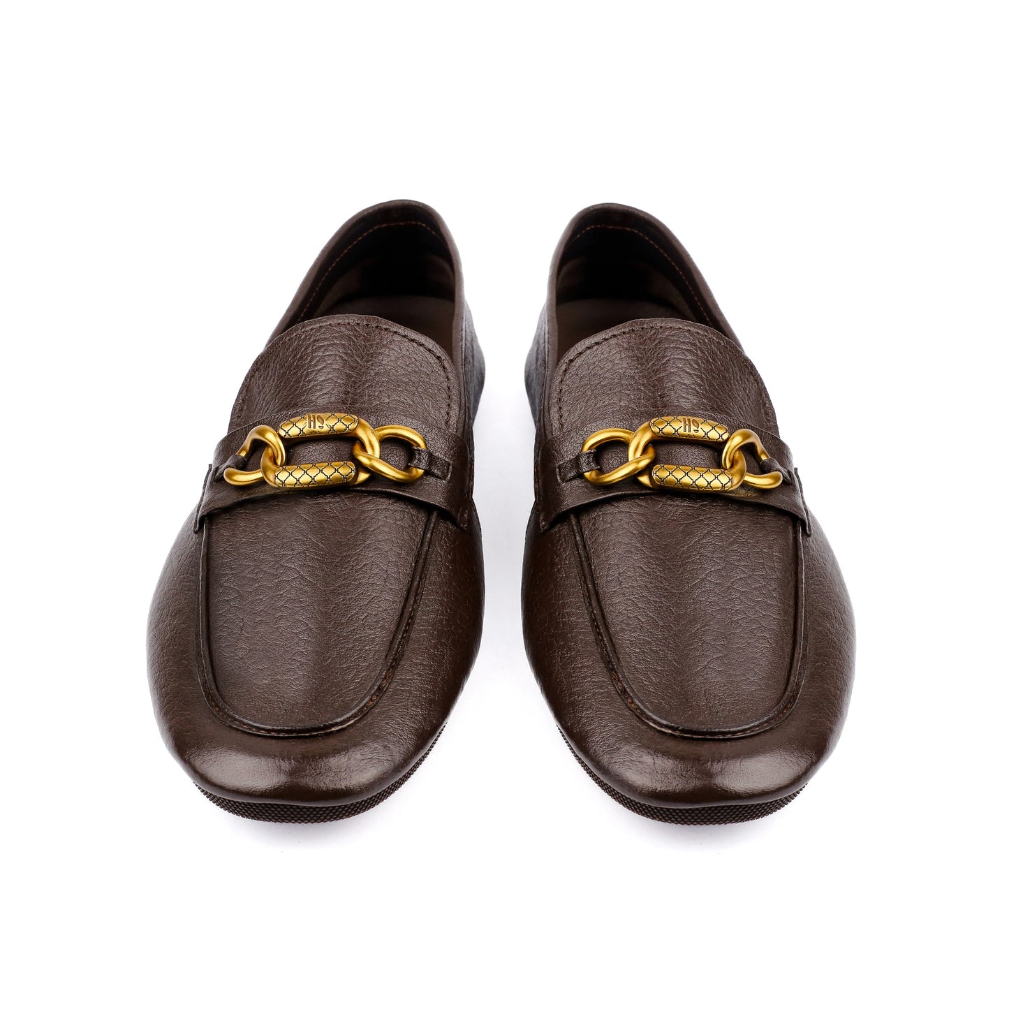 TEXTURED LEATHER SOFT SHOES