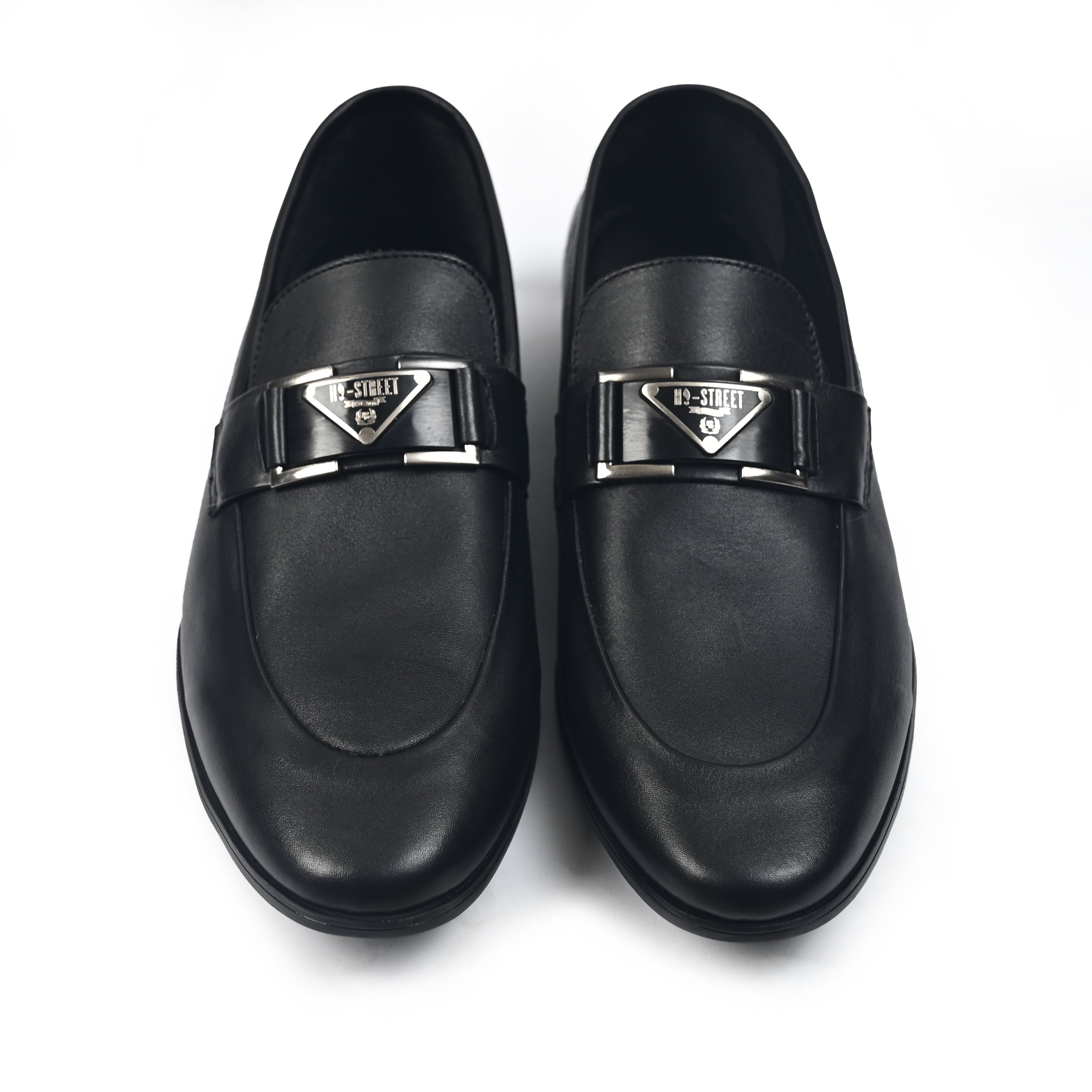 BLACK ANILINE LEATHER SHOES