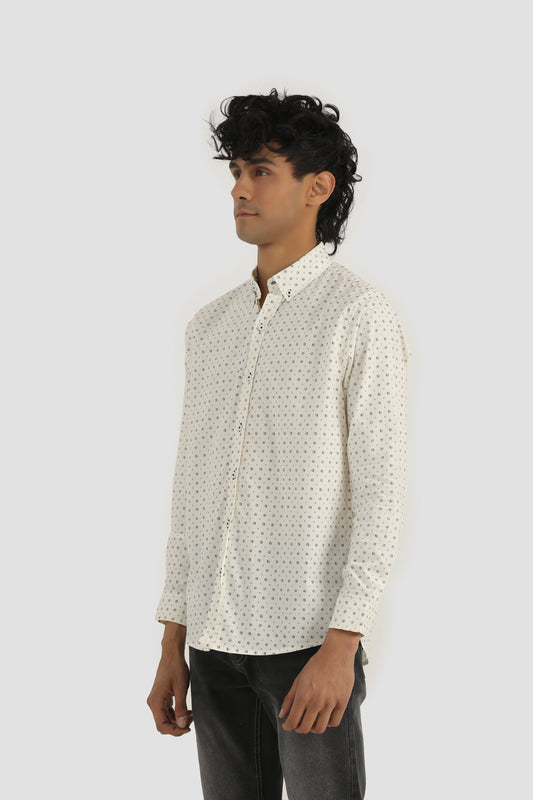 PRINTED COTTON SHIRT