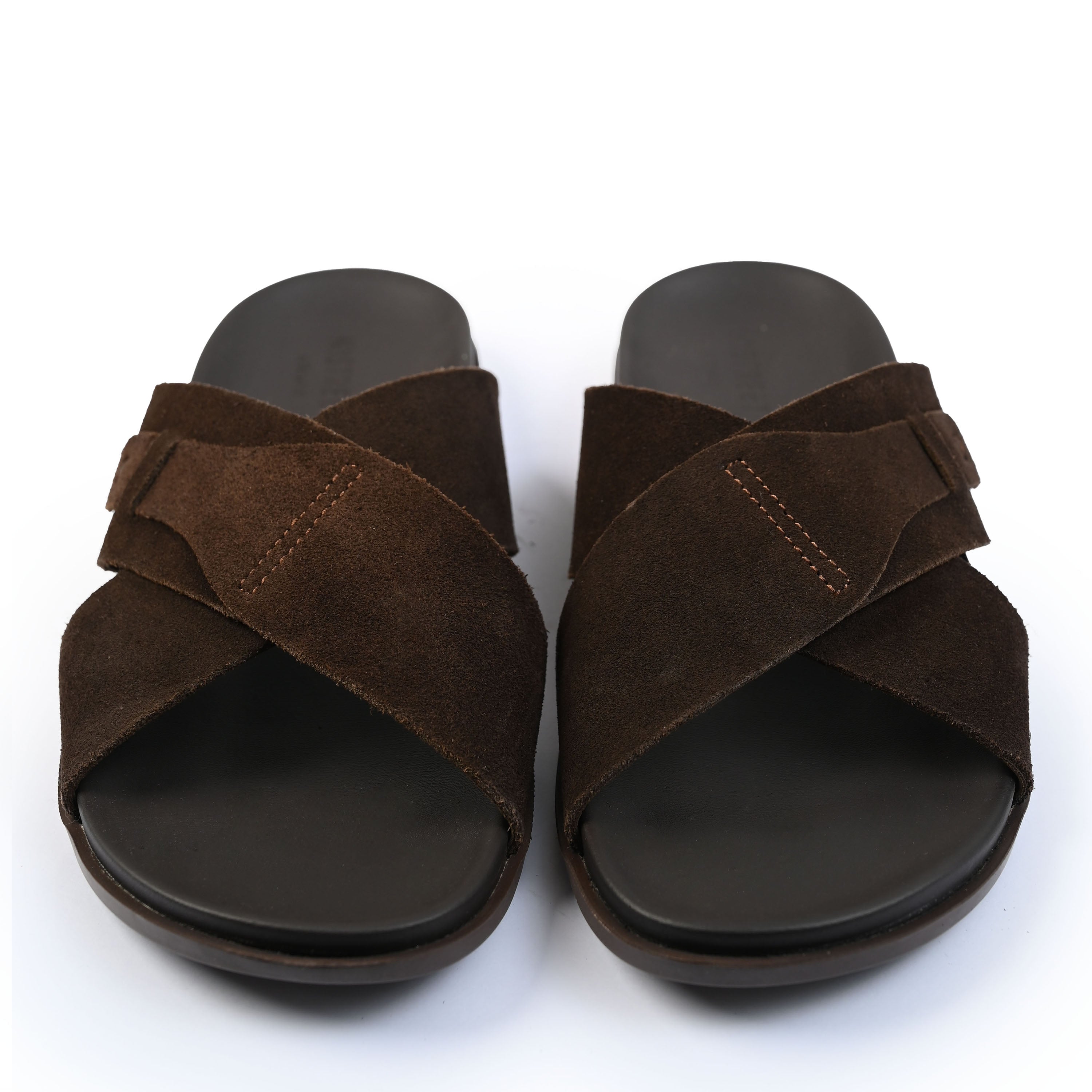 BROWN SUEDE EVA SLIPPER