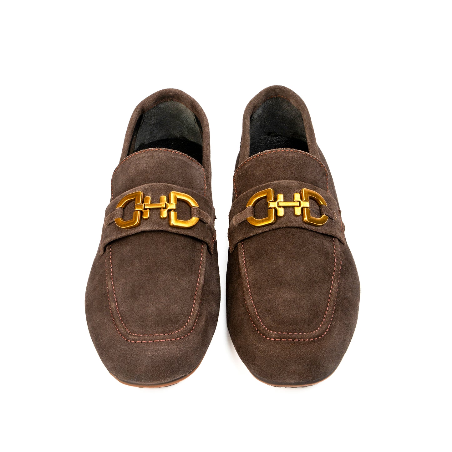 BROWN SUEDE LEATHER MOCCASIN