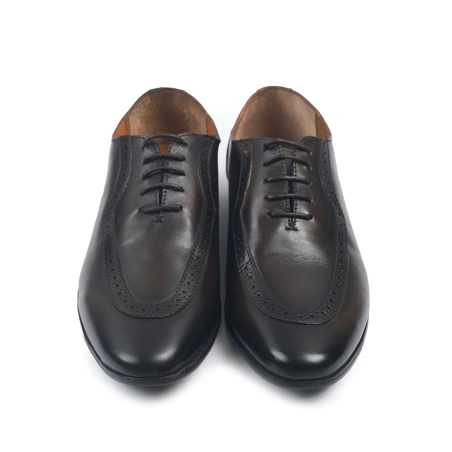 LACE UP TWO TONE SHOES