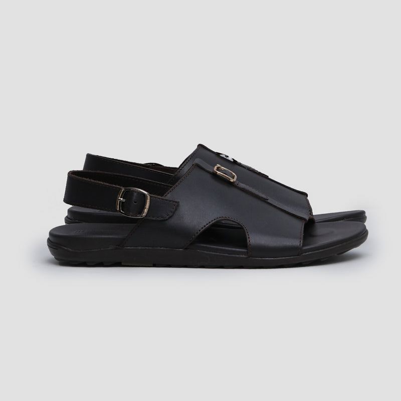 black flip flop sandals