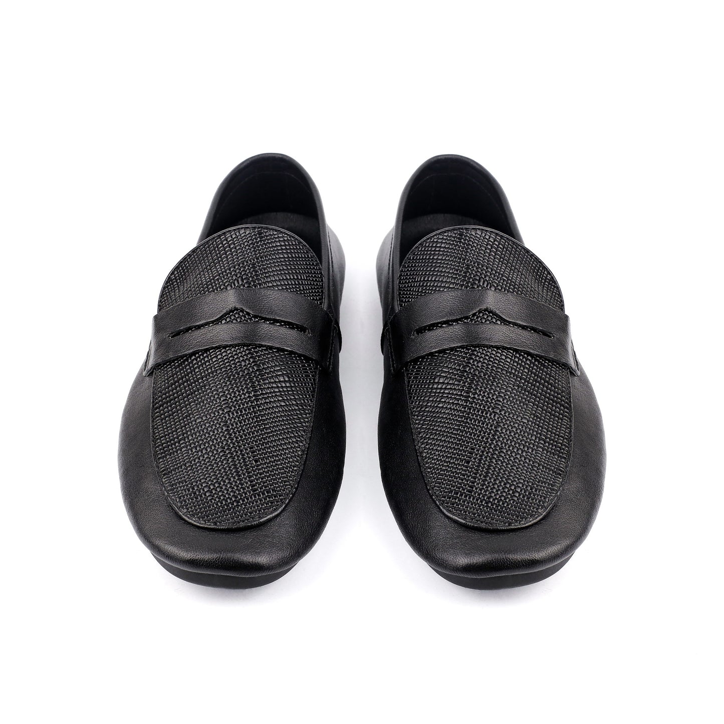 SPLIT SOFT LEATHER LOAFERS