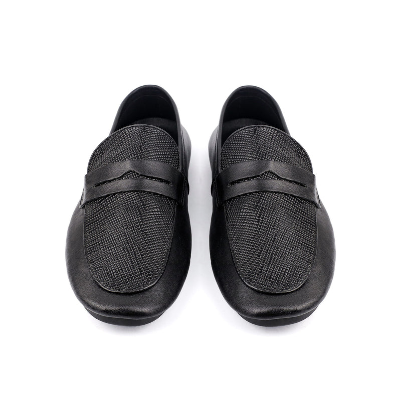 SPLIT SOFT LEATHER LOAFERS