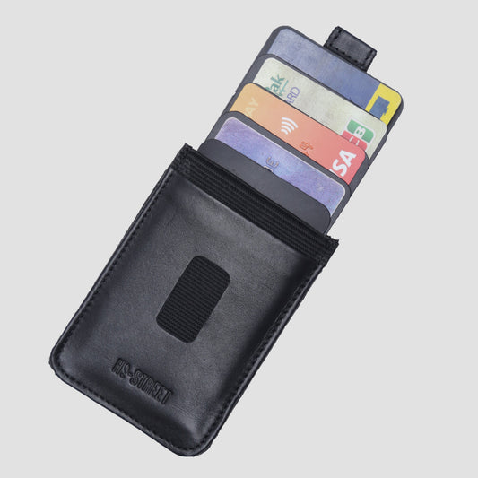 BLACK SMART CARD HOLDER