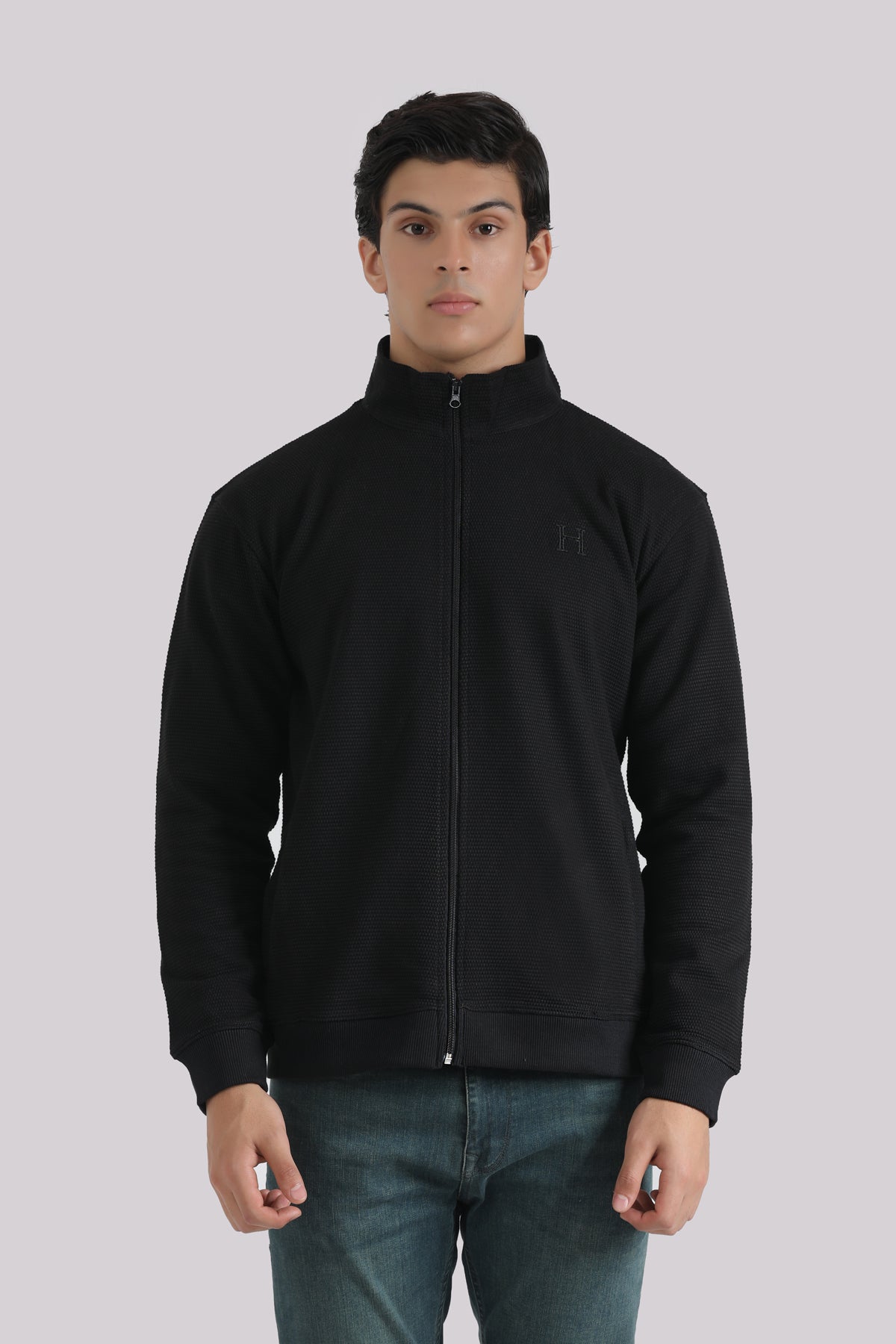 MONK NECK JACKET