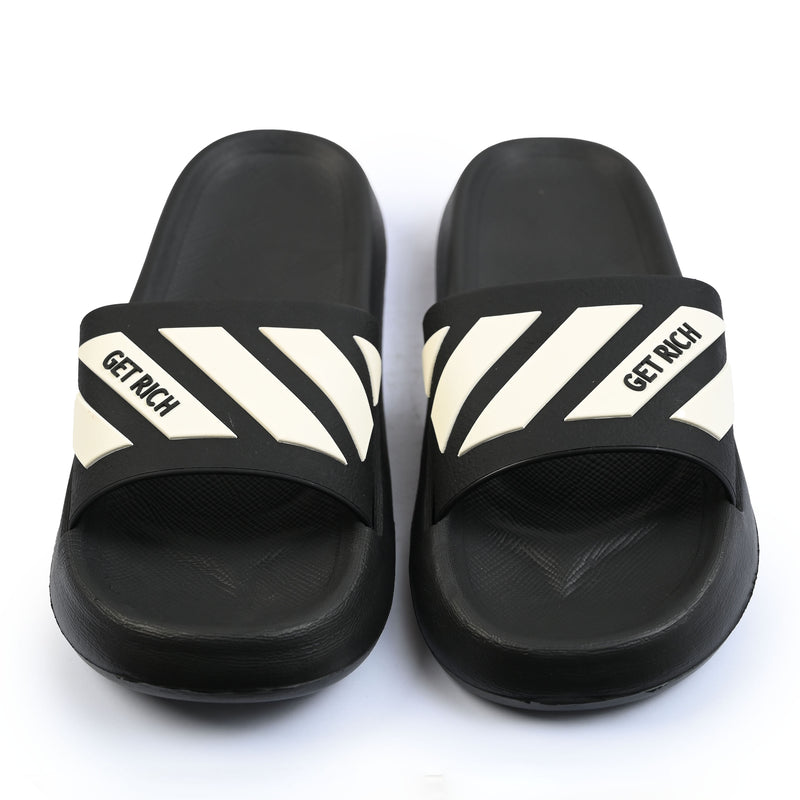 black slippers flip flop