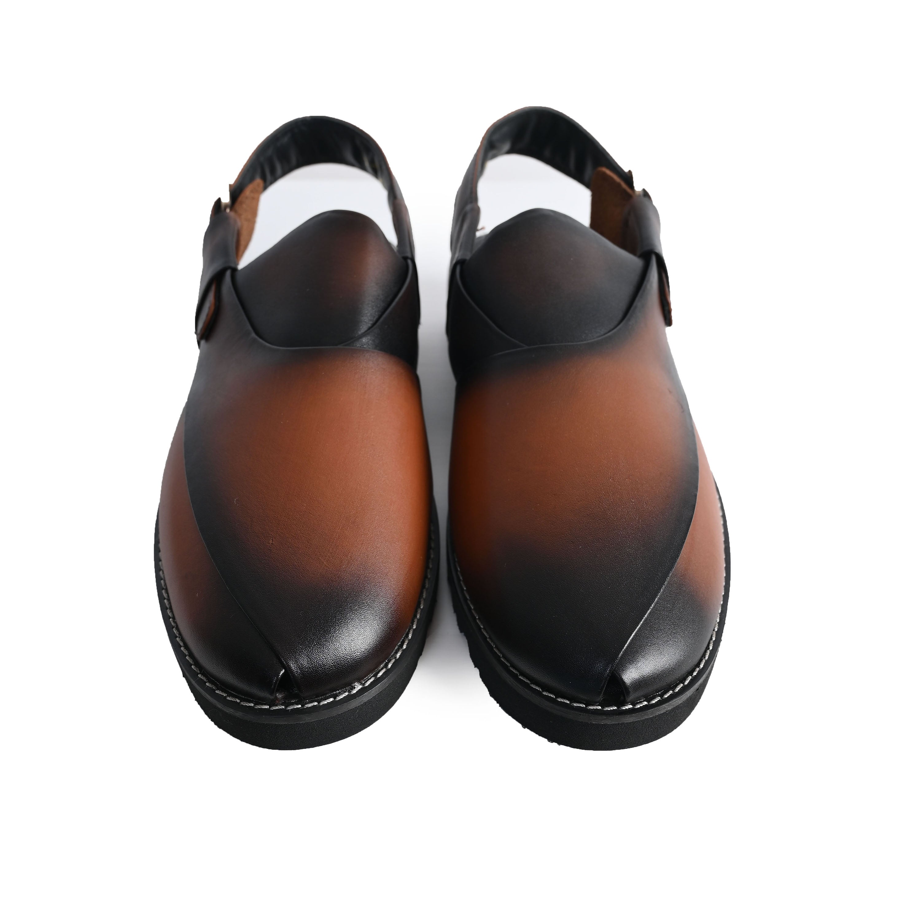 TWO TUNE LEATHER SANDAL