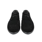 BLACK SUEDE LACE UP SHOES
