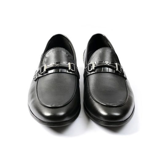 BLACK ANILINE LEATHER SHOES