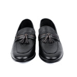 CONTRAST TASSEL LEATHER SHOES