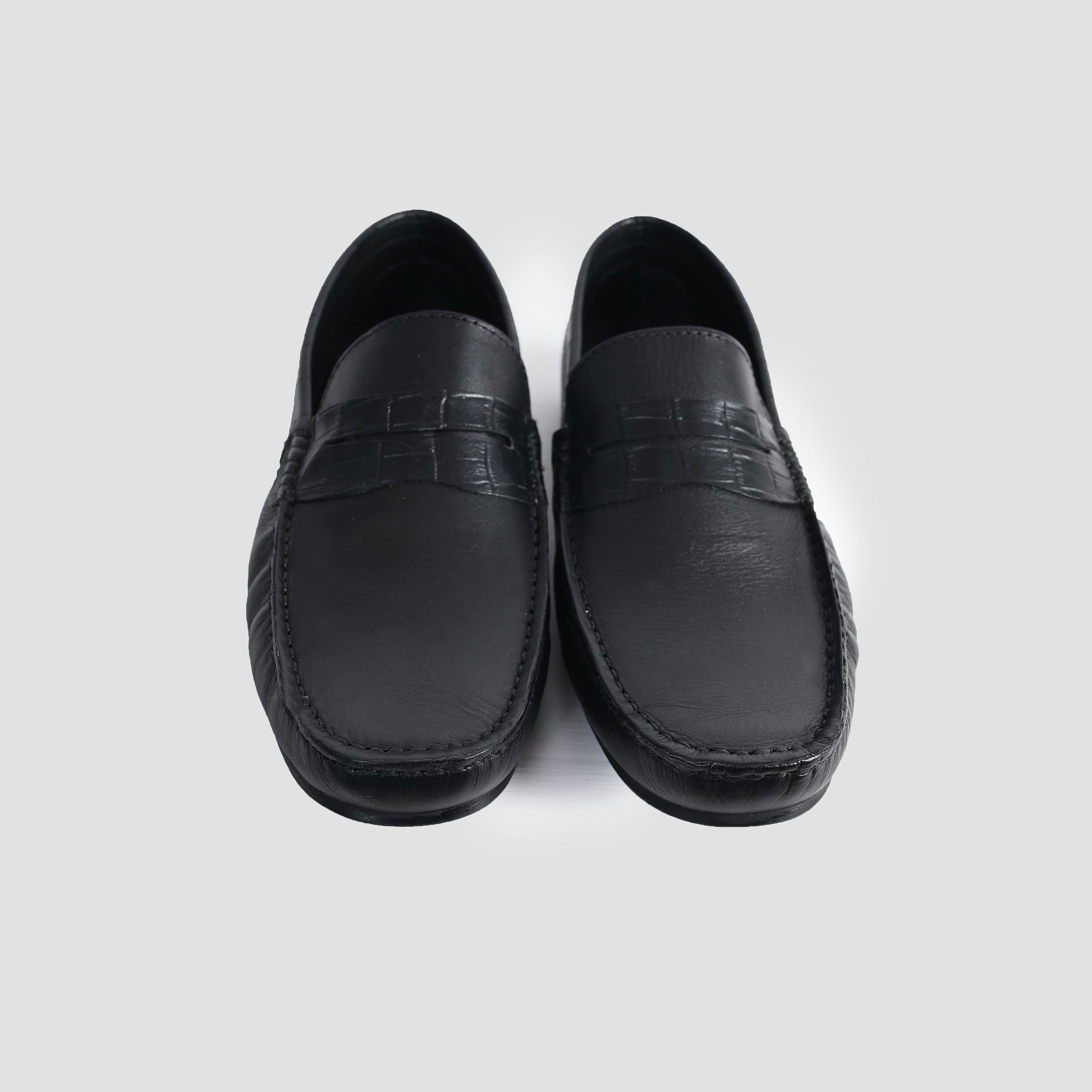 BLACK SOFT LEATHER COMFORT LOAFER