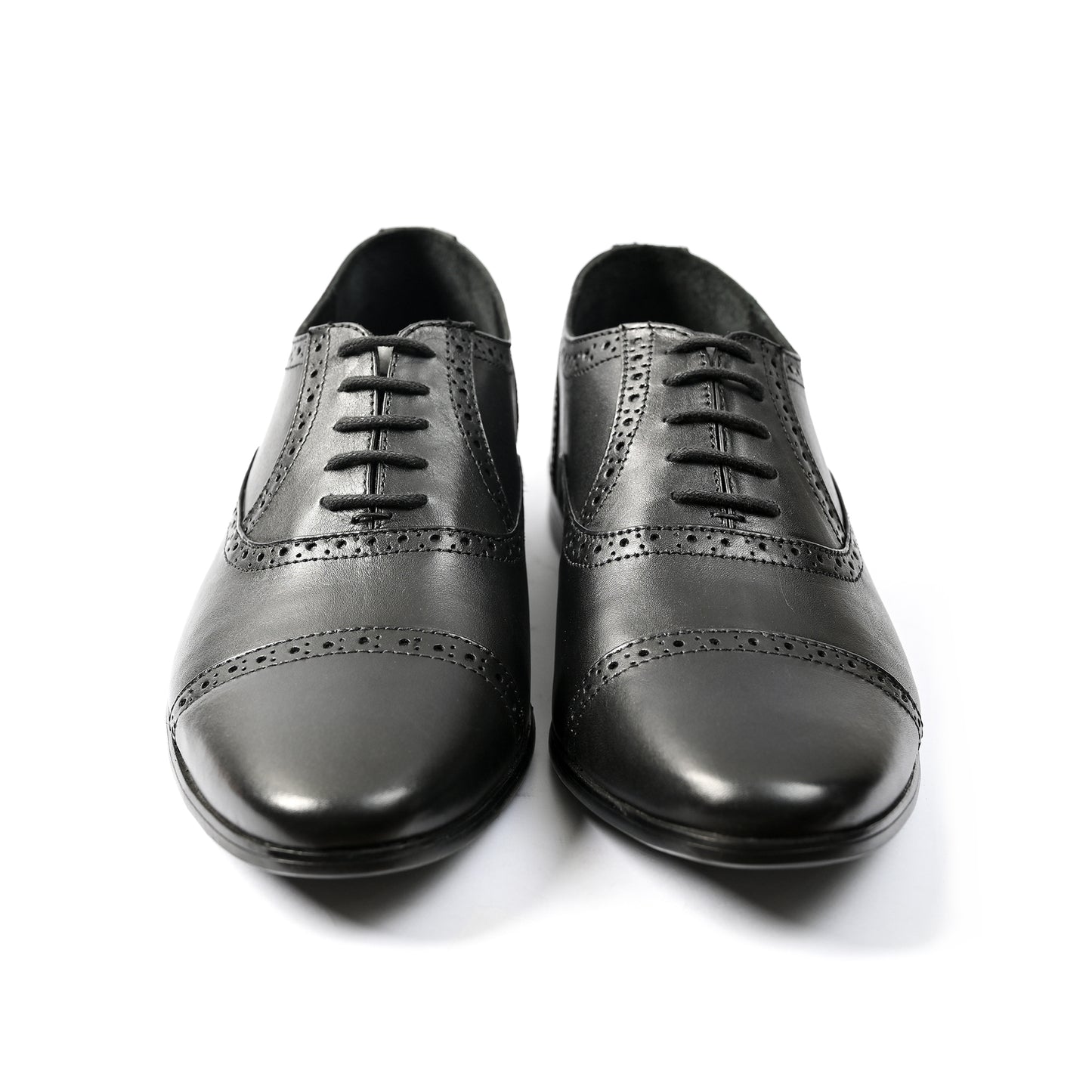 BLACK OXFORD LEATHER SHOES