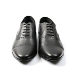 BLACK OXFORD LEATHER SHOES