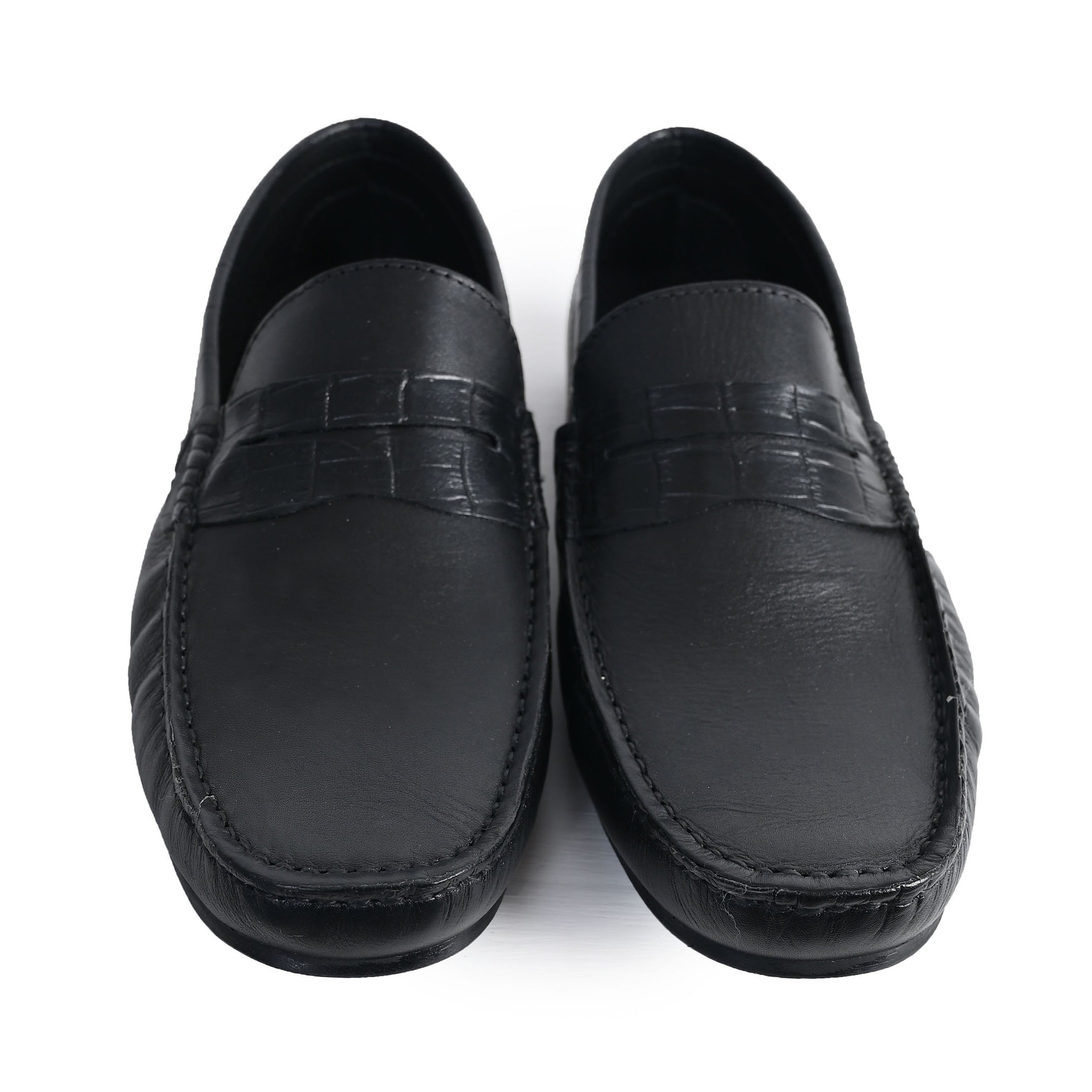 BLACK SOFT LEATHER COMFORT LOAFER