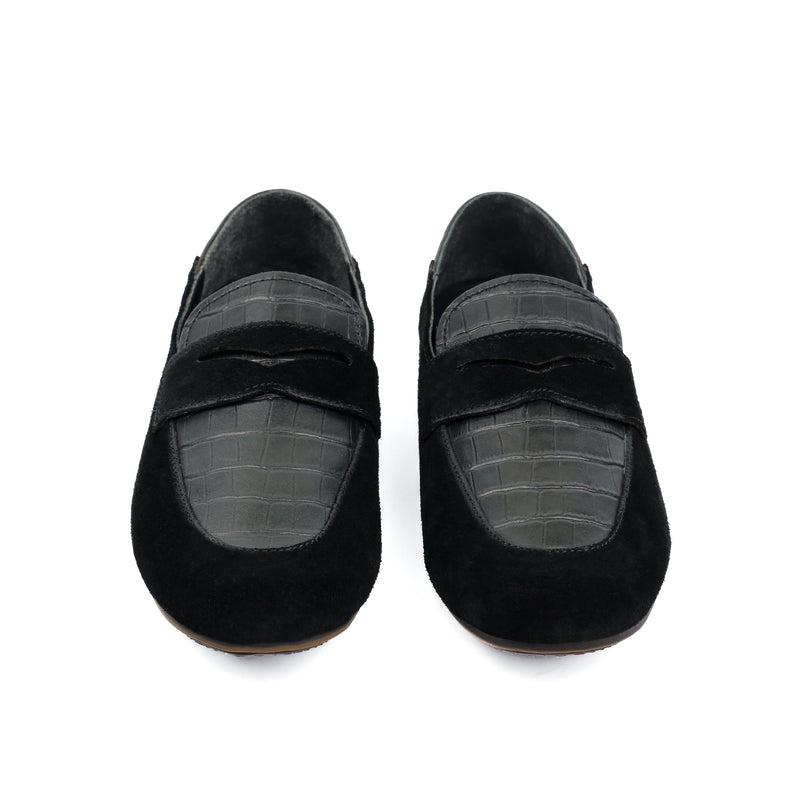 MULTI LEATHER SOFT MOCCASIN