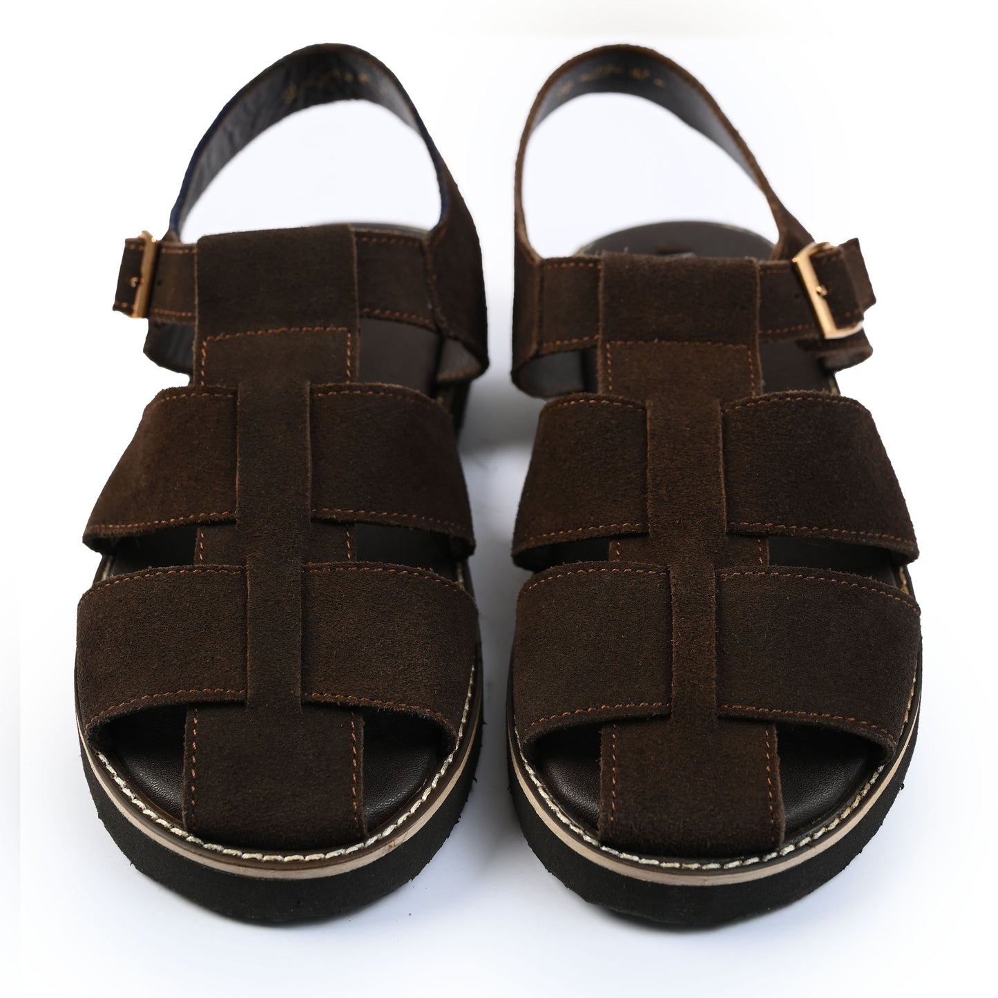 SUEDE LEATHER COMFORT SANDAL