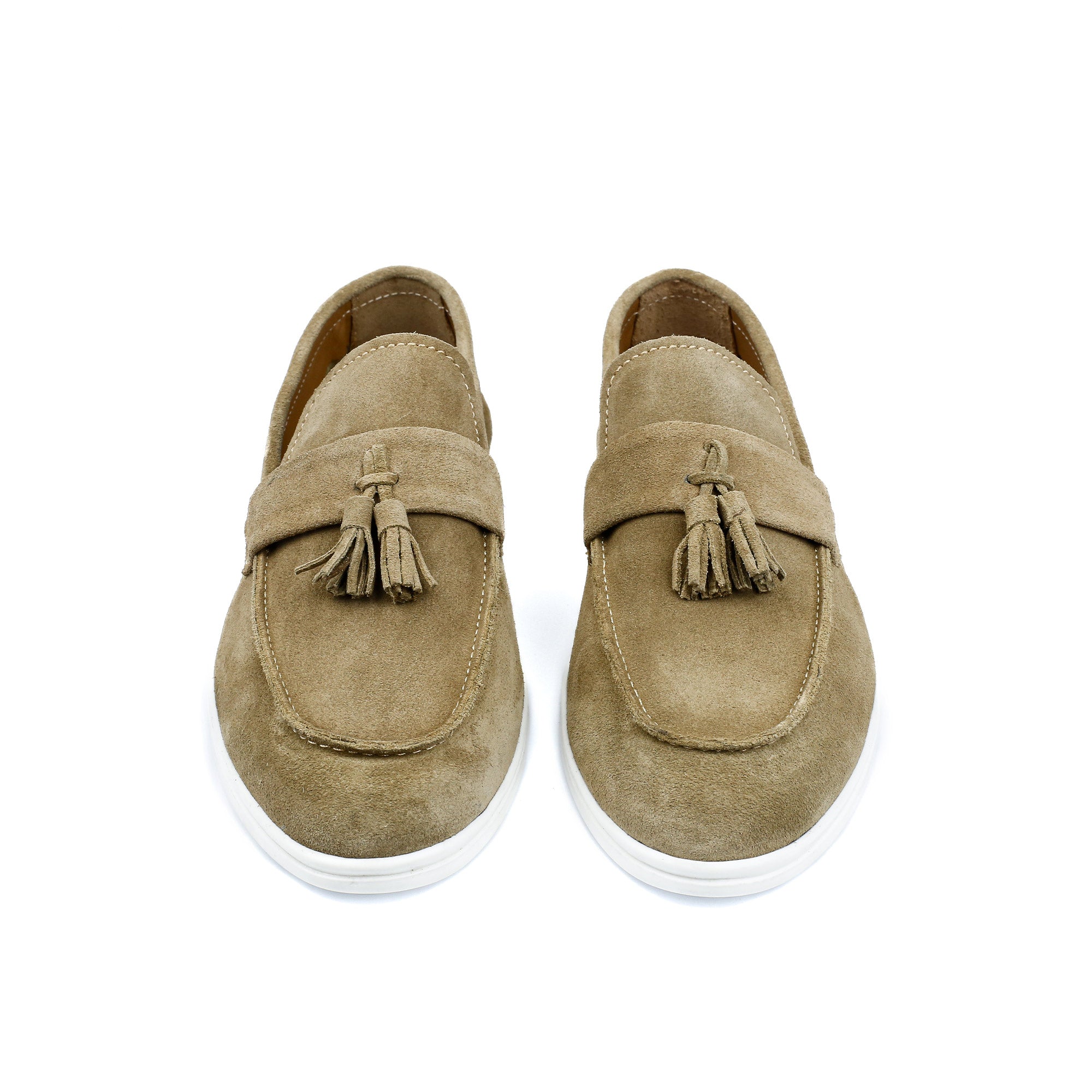 TASSEL SUEDE LEATHER LOAFERS