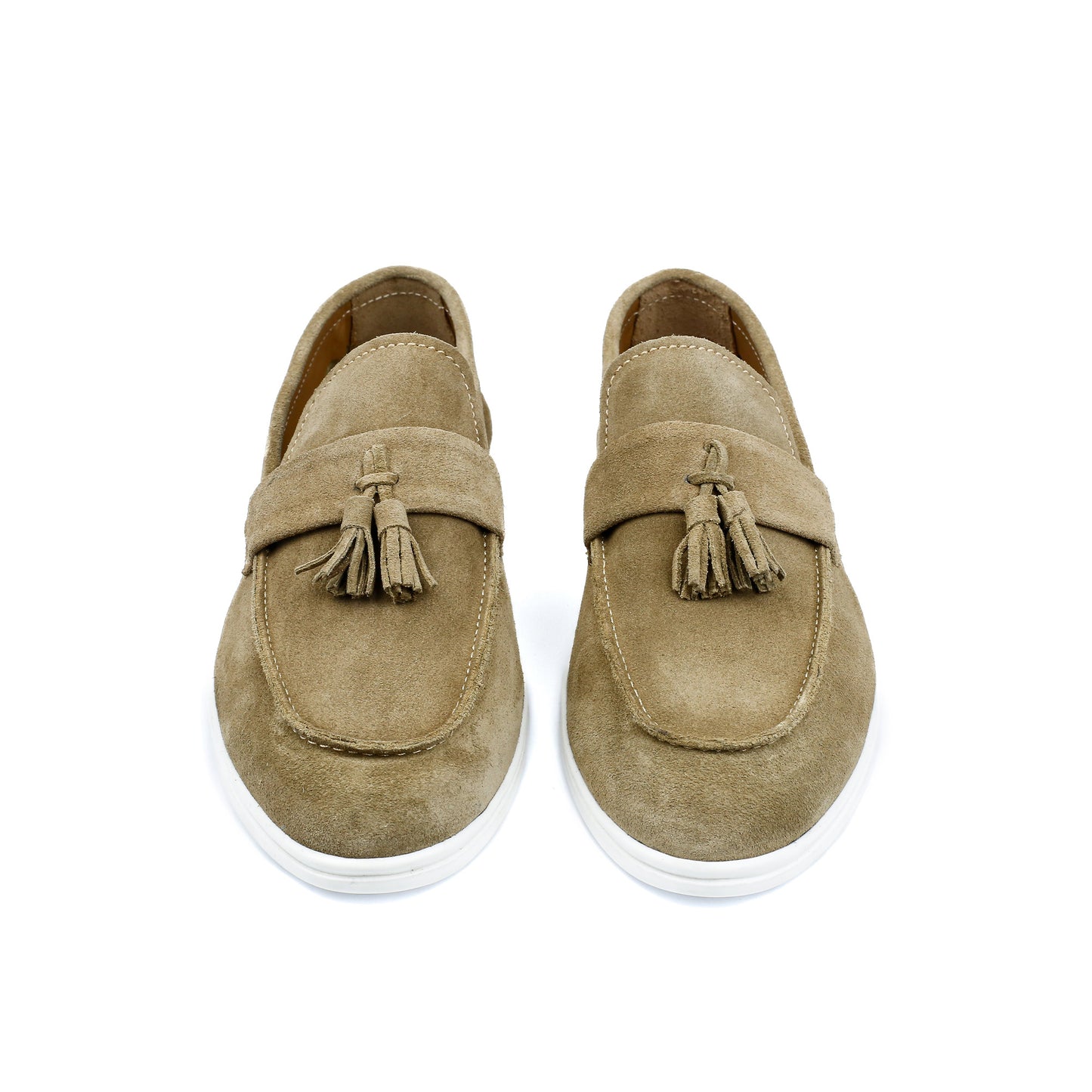TASSEL SUEDE LEATHER LOAFERS