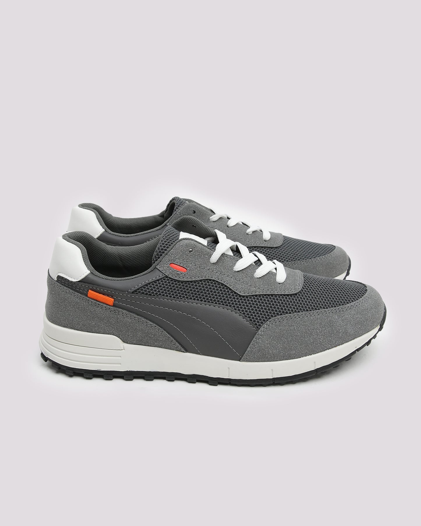Grey Chunky Sole Trainer